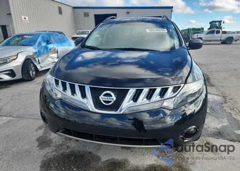 2009 Nissan Murano S z USA, uszkodzony, nr VIN JN8AZ18U39W028896
